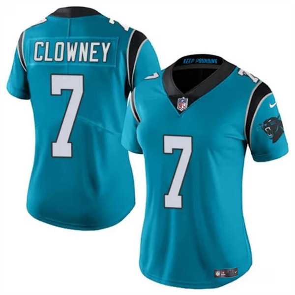 Women's Carolina Panthers #7 Jadeveon Clowney Blue Stitched Jersey Dzhi,We sell and wholesale Women's Carolina Panthers #7 Jadeveon Clowney Blue Stitched Jersey Dzhi on line form chian!
